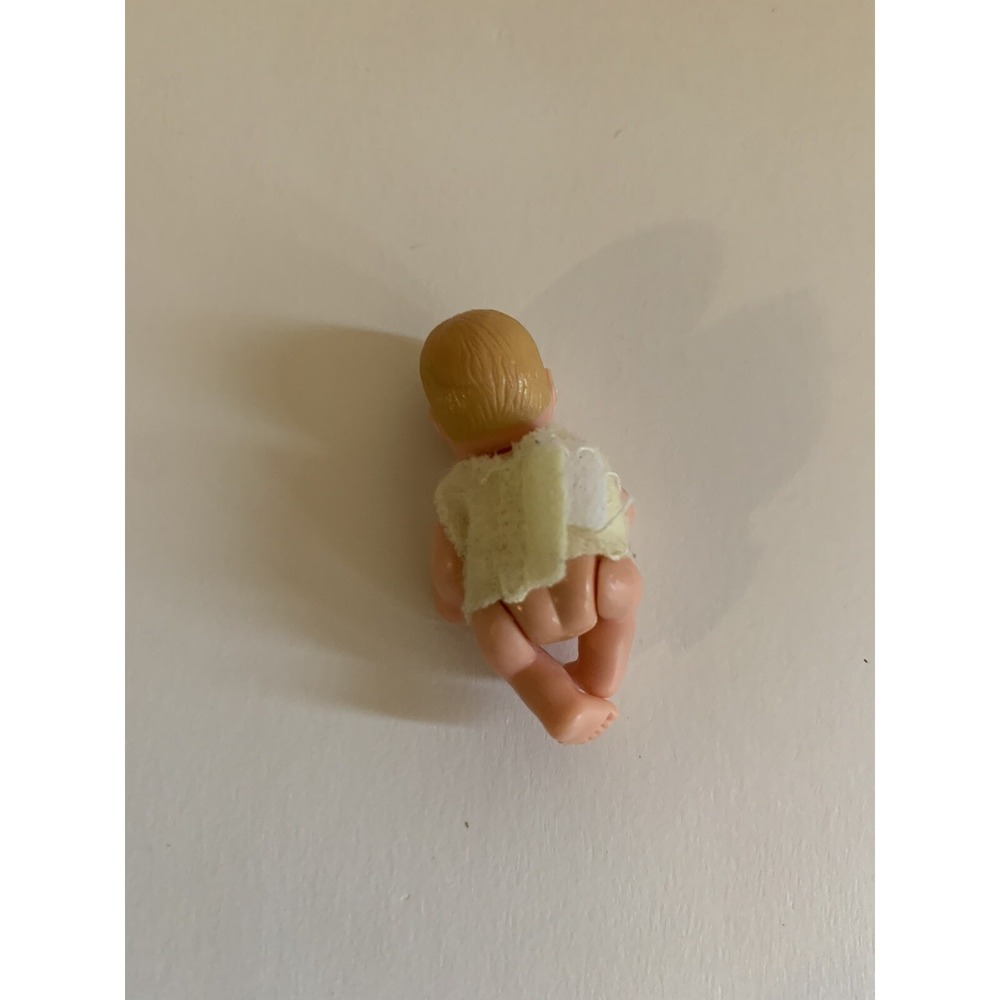 Mattel Barbie Happy Family Pregnant Midge Blonde Jointed Baby 2002 Replacement - Picture 2 of 2
